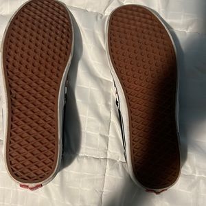 Vans (red black) size 12